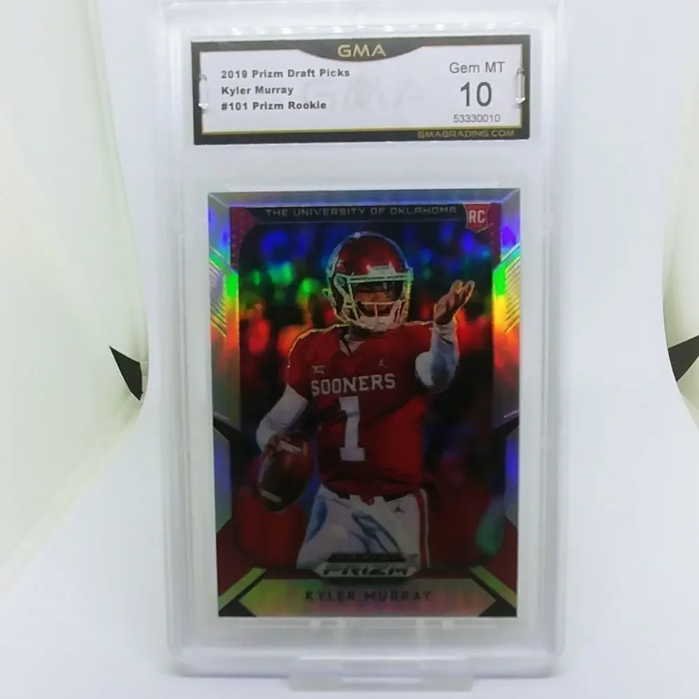 2019 Prizm Drafts Picks Kyler Murray #101 Prizm Rookie GMA 10